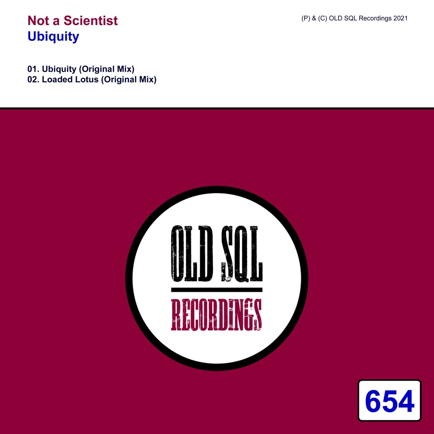 Not a Scientist - Ubiquity [OLDSQL654]